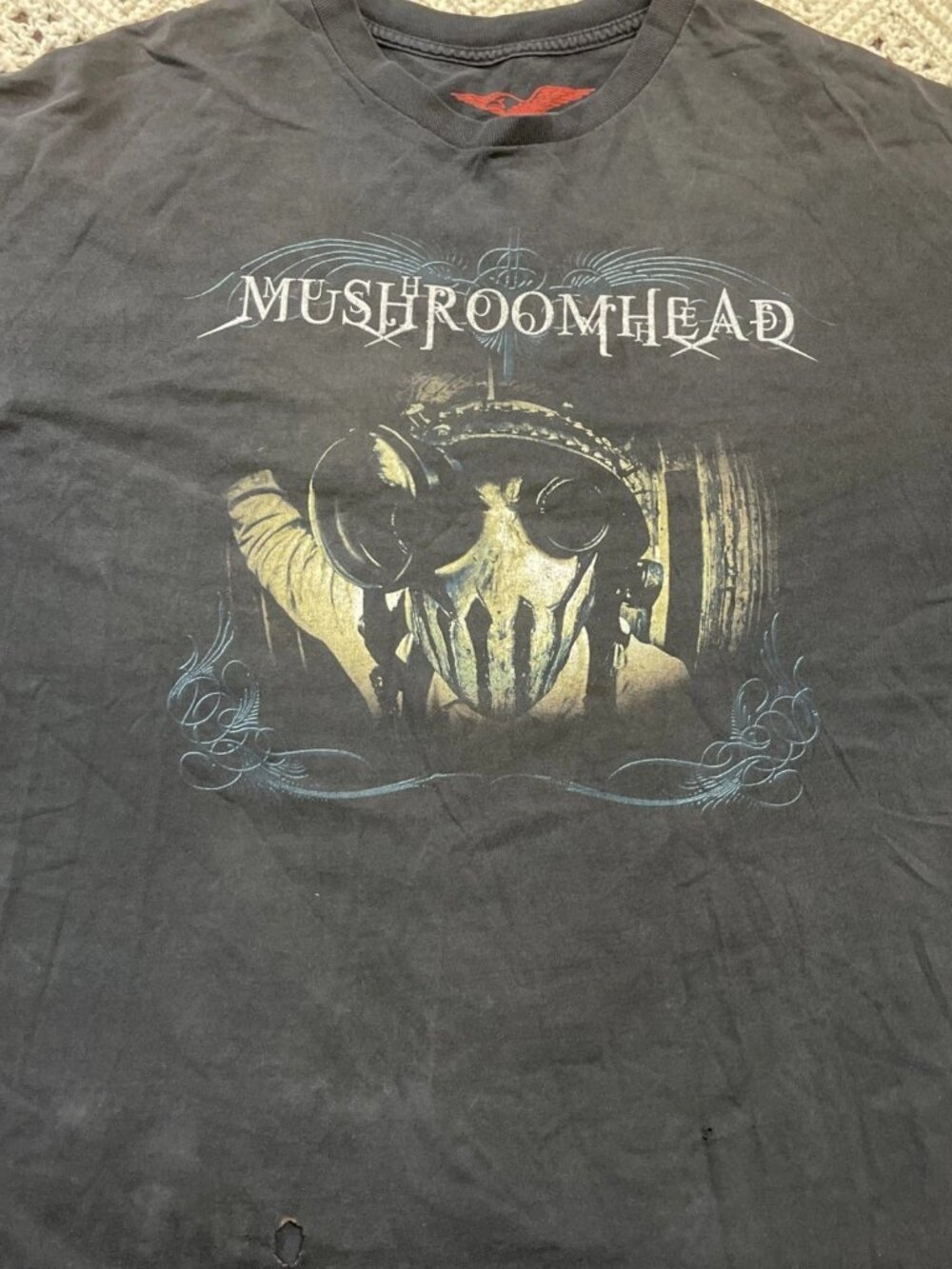 Mushroomhead Ugly To The Bone Double Sided XXXL Black T Shirt Vtg Y2K 90s Band